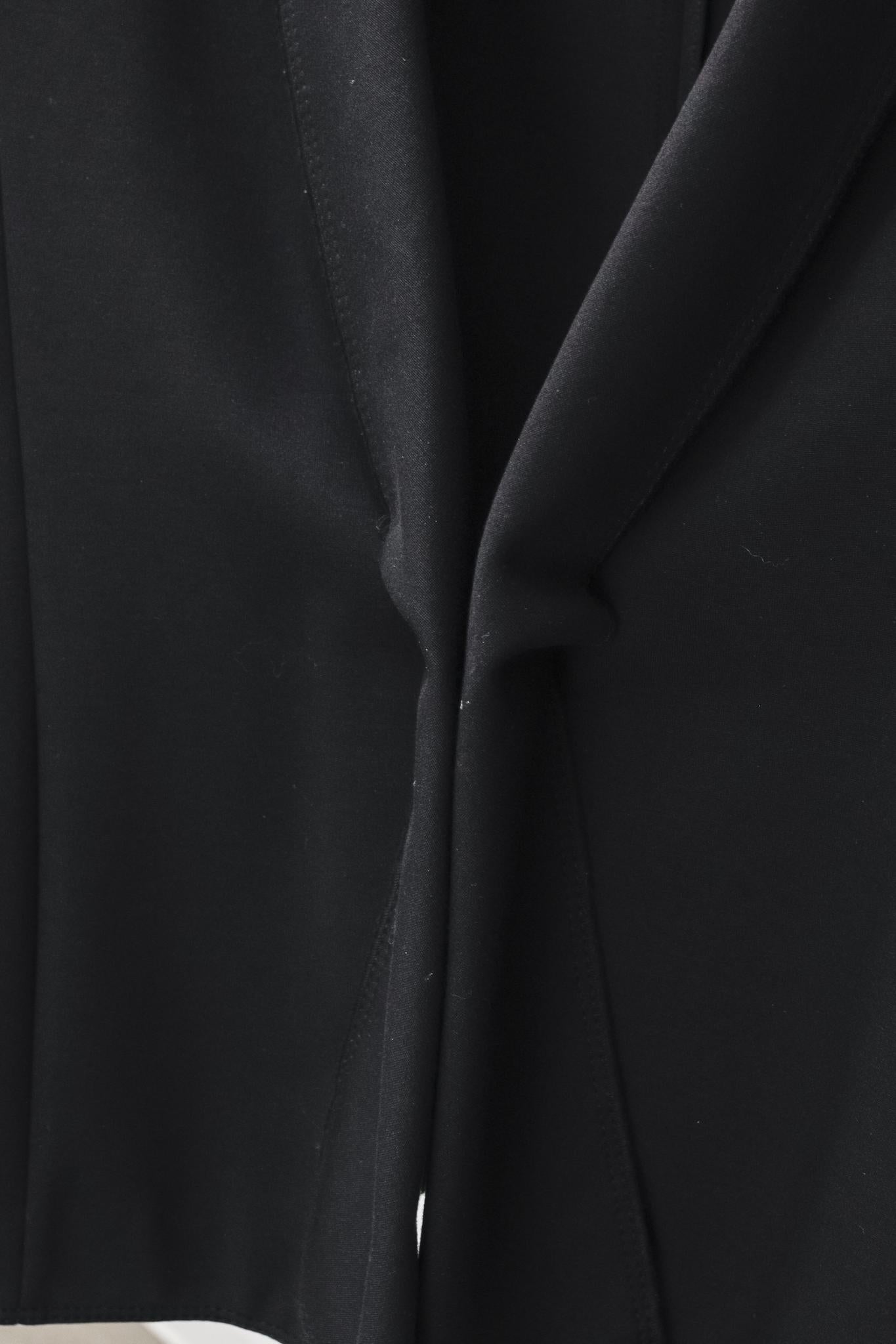 Donna Karan Black Jersey Blazer