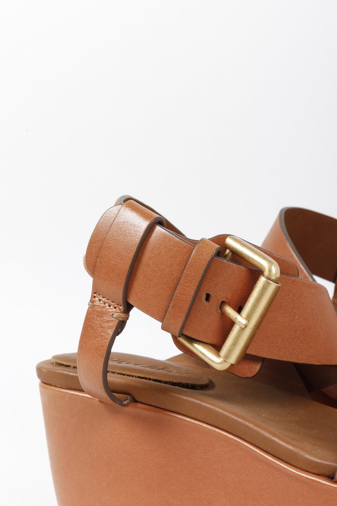 See By Chloé Brown Platform Sandals