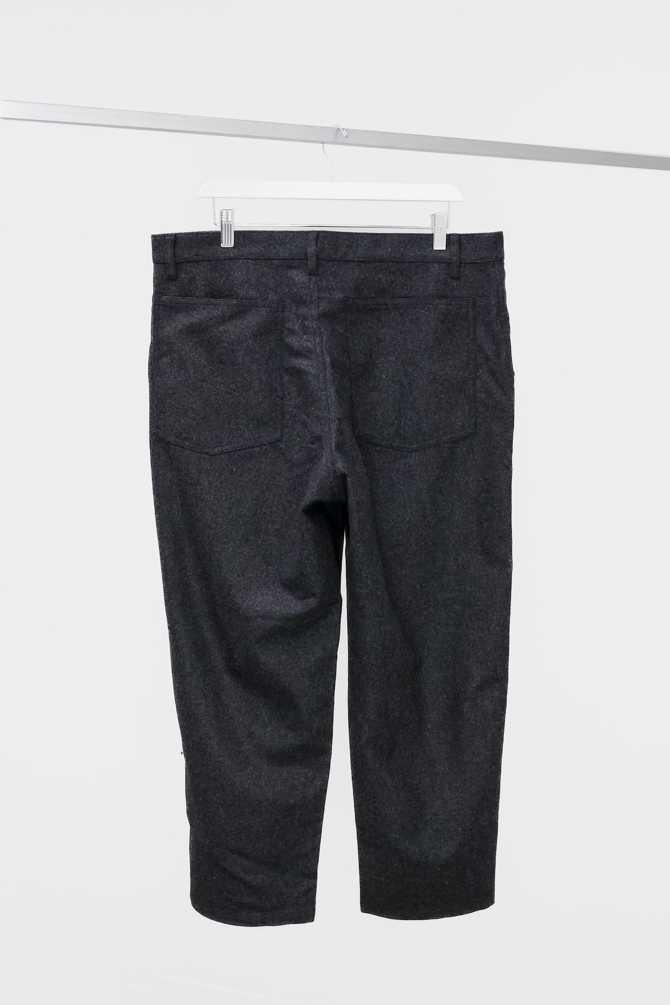 Comme Des Garçons SHIRT Grey Wool Trousers