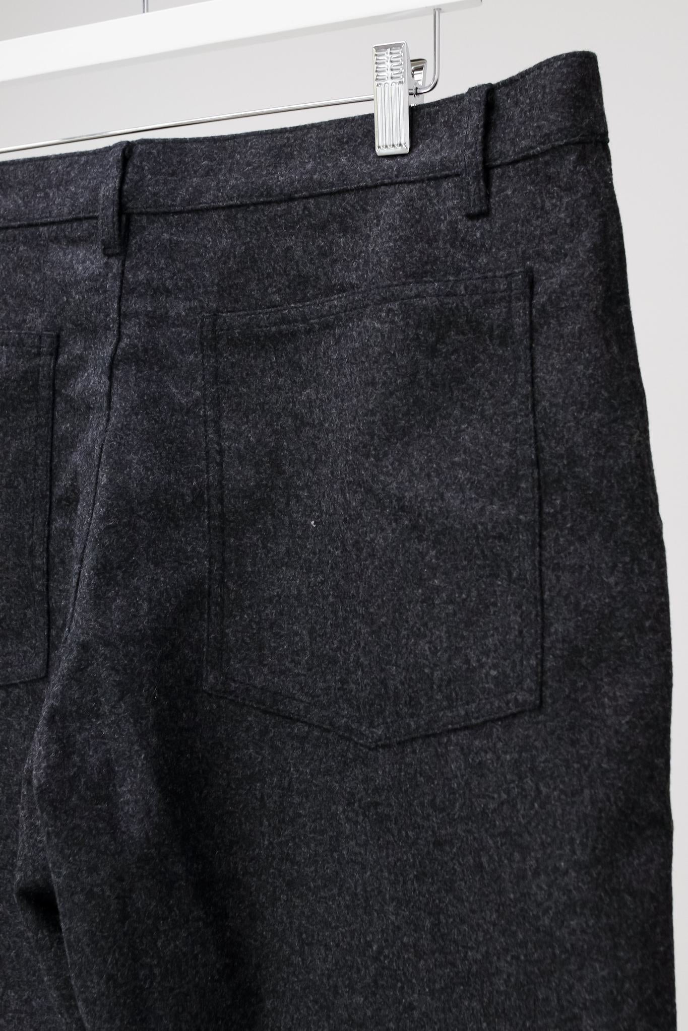 Comme Des Garçons SHIRT Grey Wool Trousers