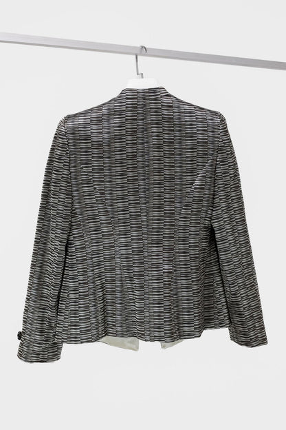 Giorgio Armani Collarless Blazer