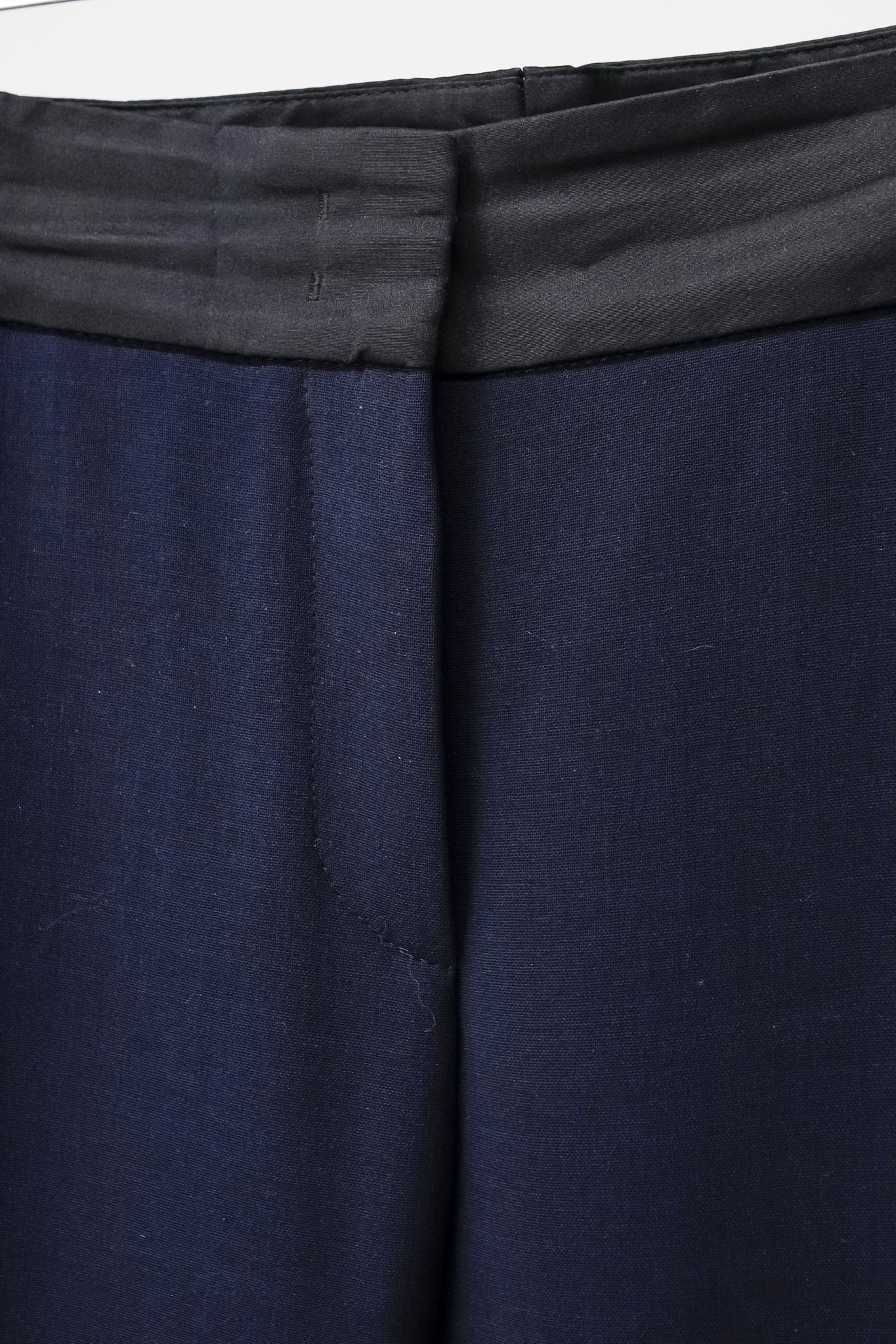 Akris Navy Tuxedo Trouser