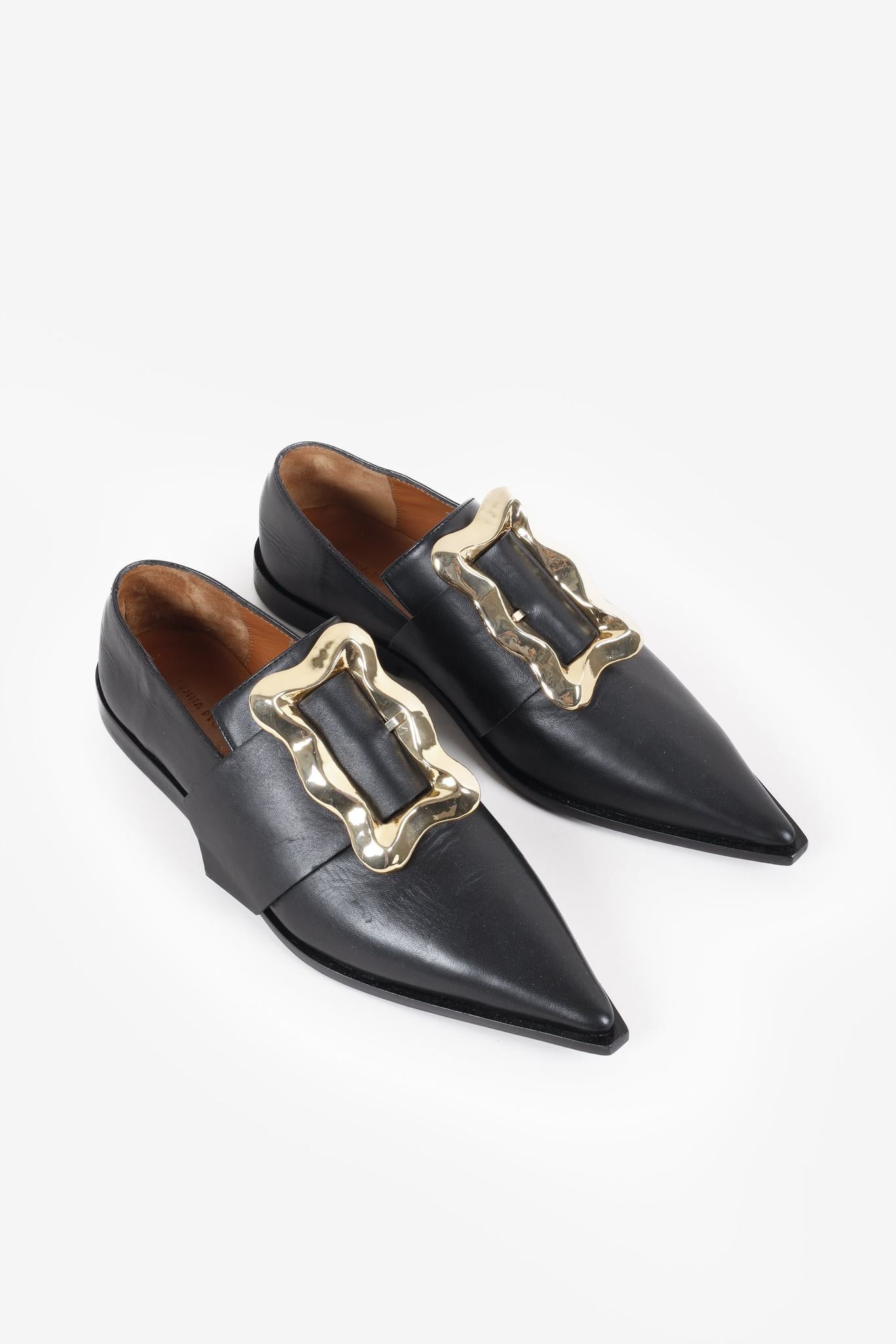 Rejina Pyo Brooke Black Leather Loafer