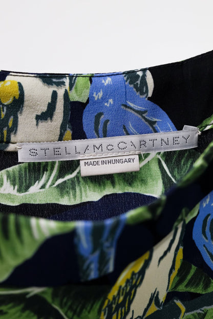 Stella McCartney Birds of Paradise Palm & Parrot Skirt