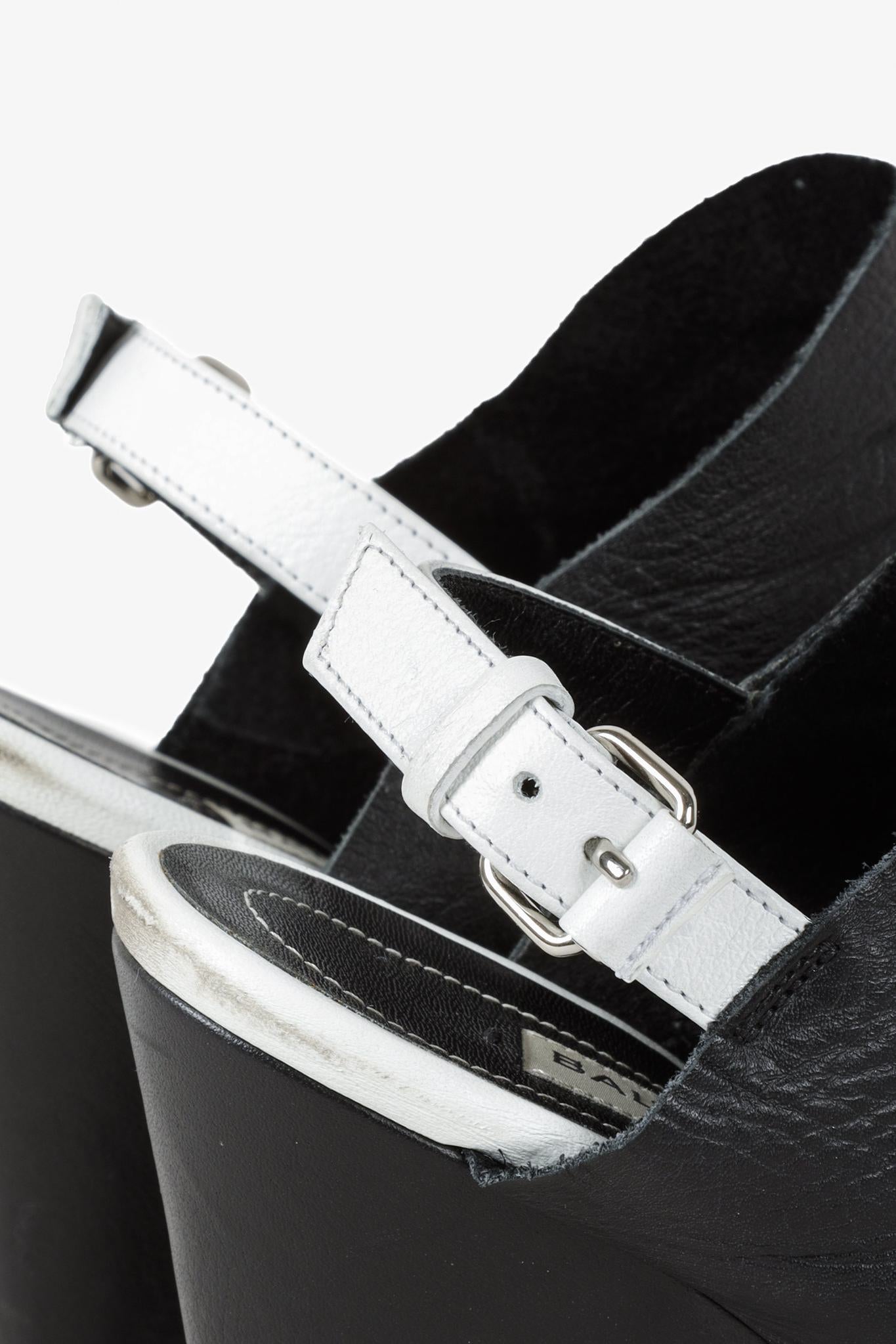Balenciaga Veau Papier Wedge Sandal