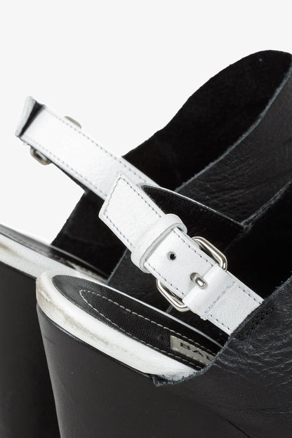 Balenciaga Veau Papier Wedge Sandal