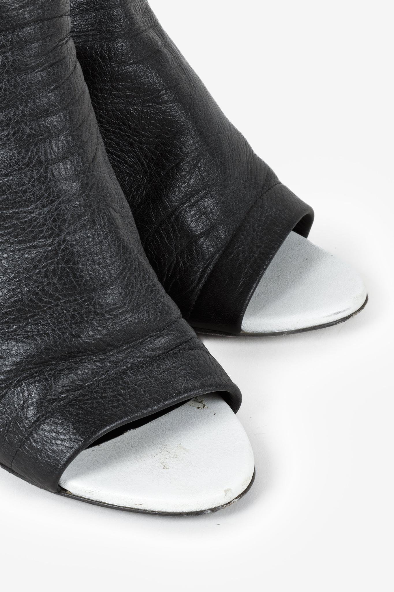 Balenciaga Veau Papier Wedge Sandal