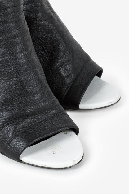 Balenciaga Veau Papier Wedge Sandal