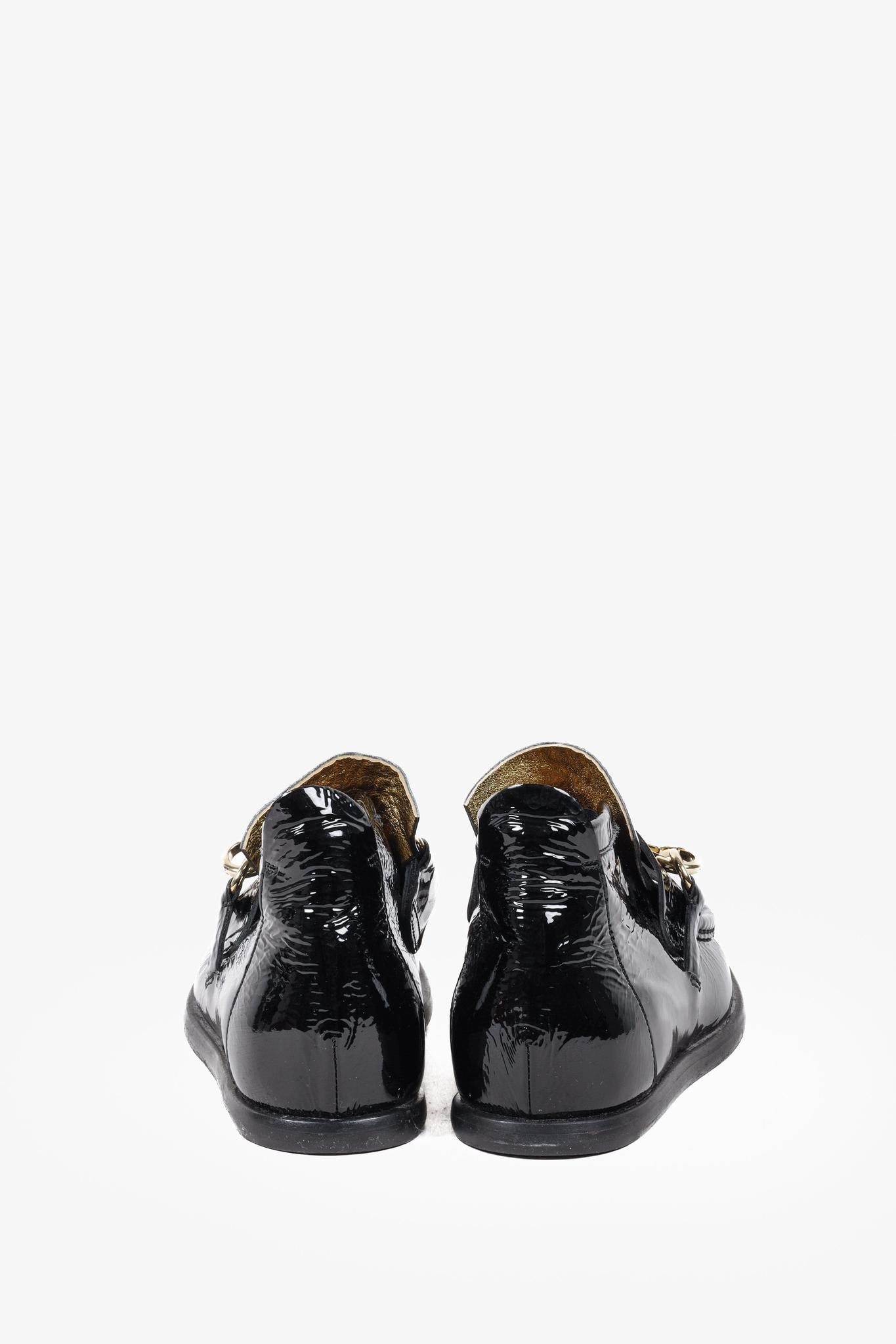 Acne Studios Kerin Patent Leather Loafer Boot