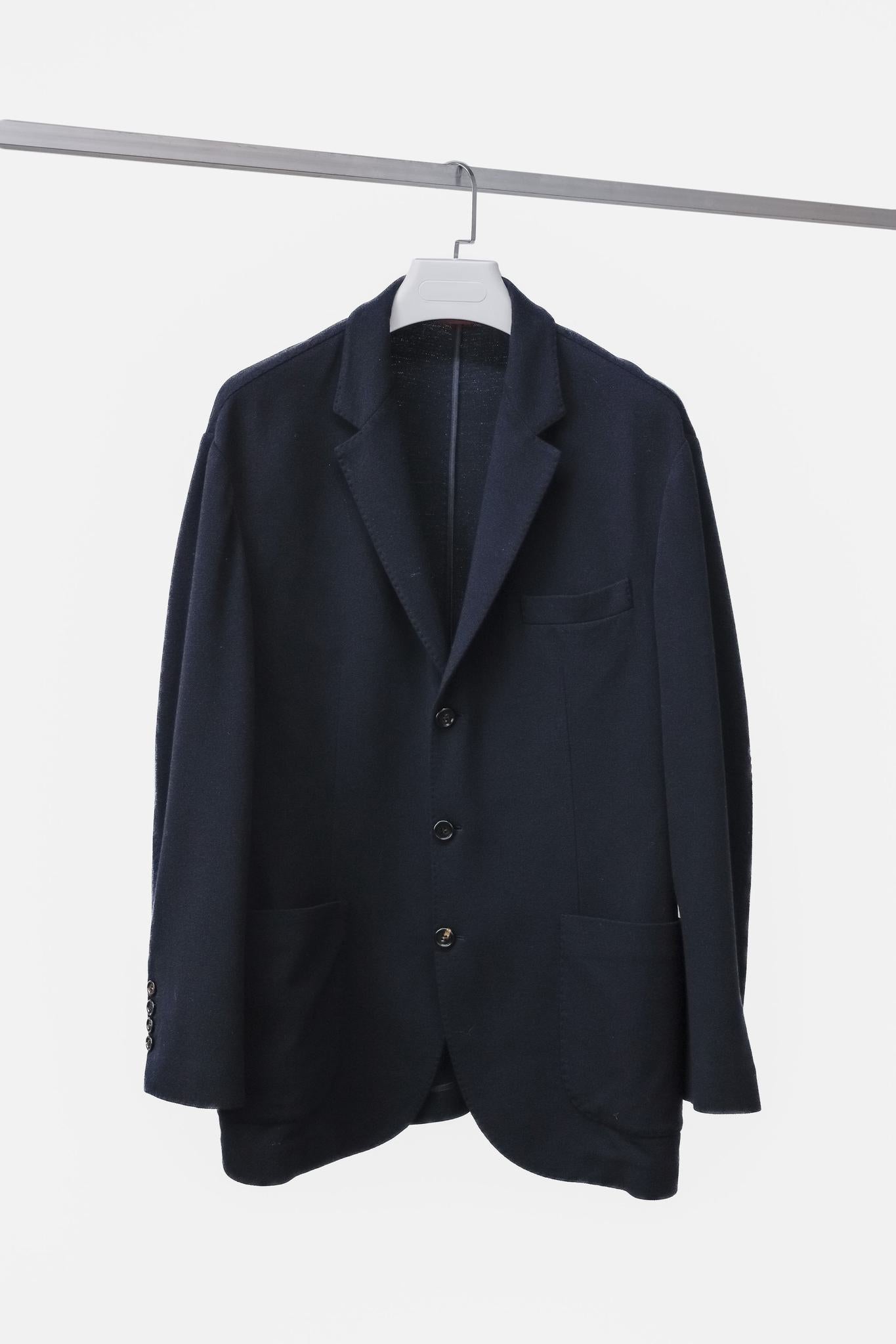 Brunello Cucinelli Knit Wool Blazer