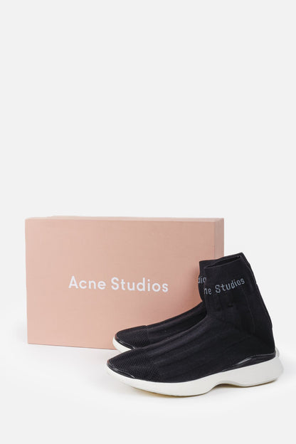 Acne Studios Tristan AS Black/White Sock Sneakers