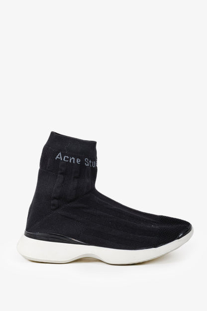 Acne Studios Tristan AS Black/White Sock Sneakers