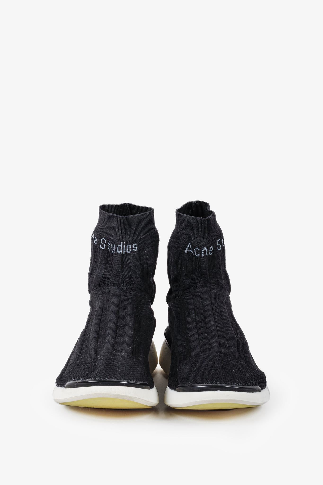 Acne Studios Tristan AS Black/White Sock Sneakers