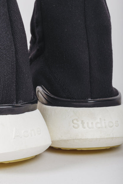 Acne Studios Tristan AS Black/White Sock Sneakers