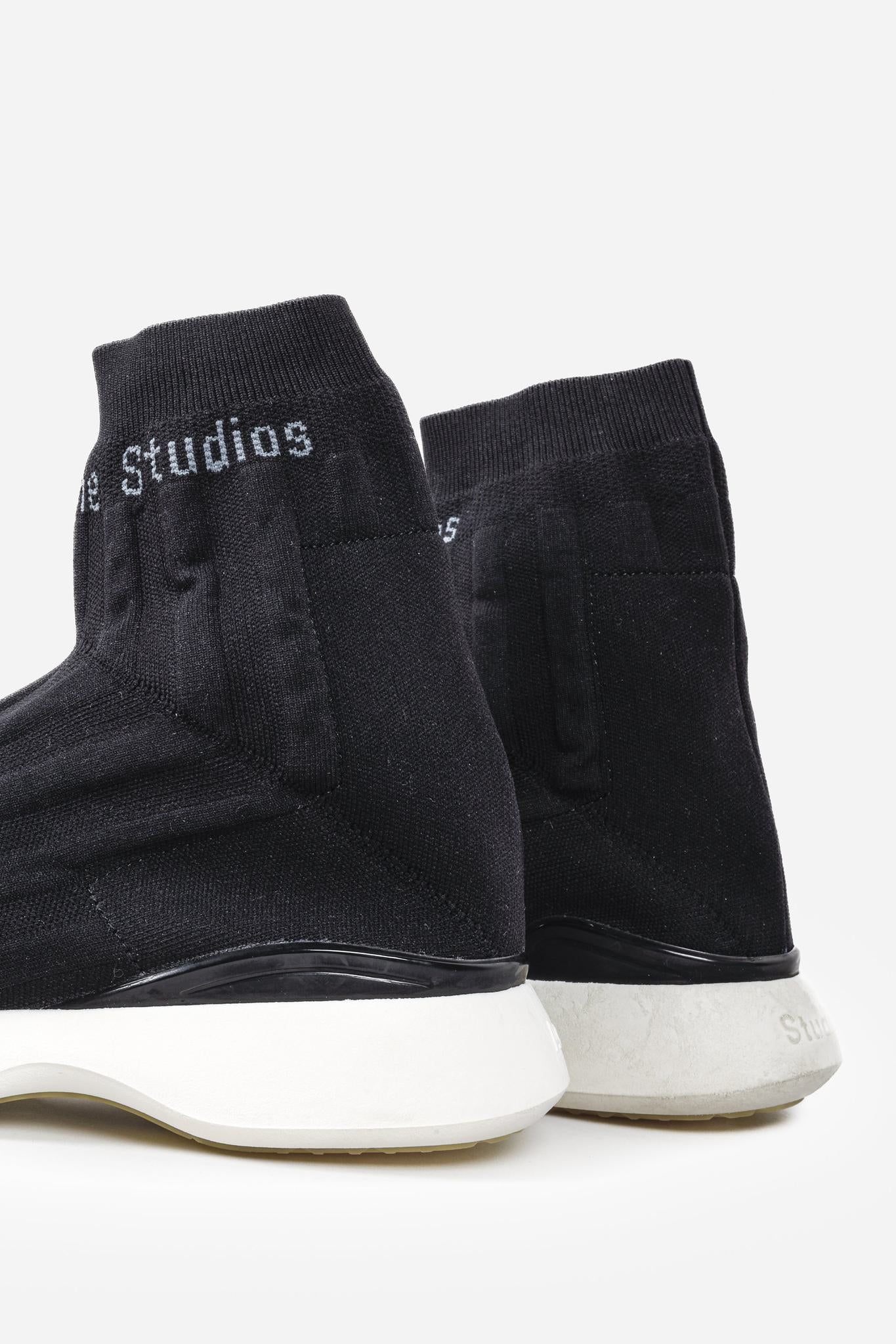 Acne Studios Tristan AS Black/White Sock Sneakers