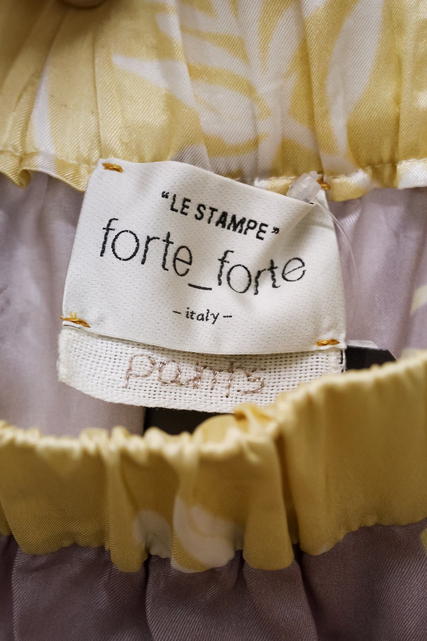 Forte_Forte Bougainvillea Floral Printed Pants