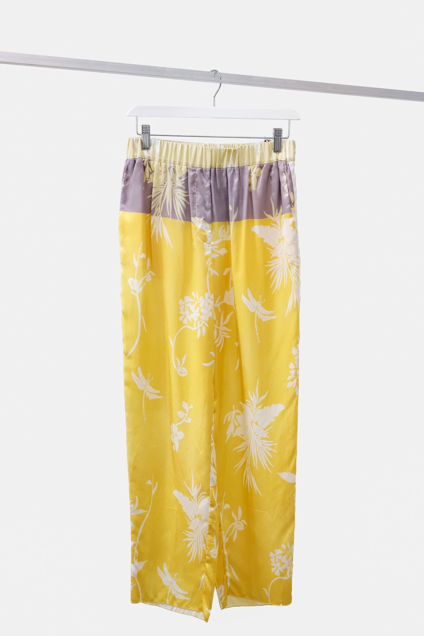 Forte_Forte Bougainvillea Floral Printed Pants