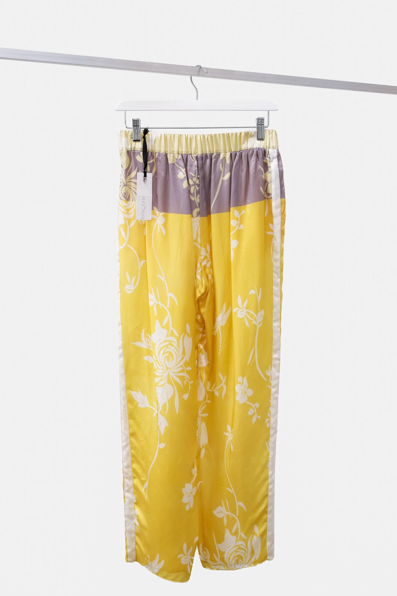 Forte_Forte Bougainvillea Floral Printed Pants
