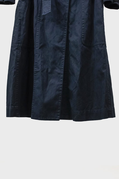 Isabel Marant Étoile Navy Cotton Peter Trench Coat