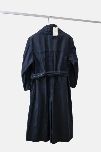 Isabel Marant Étoile Navy Cotton Peter Trench Coat