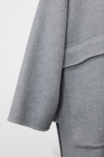 Sofie D’Hoore Candia Light Grey Hooded Coat