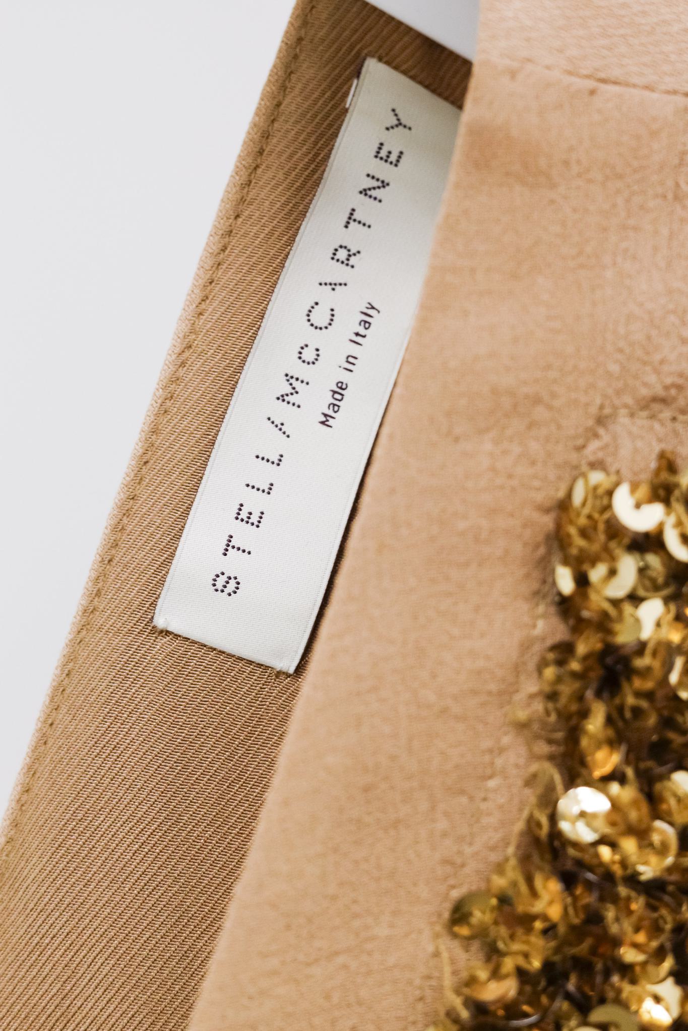 Stella McCartney Gold Sequin Mini Dress