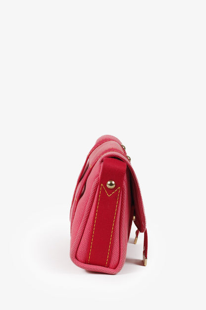 Louis Vuitton Pink Antigua Sac Rabat Shoulder Bag