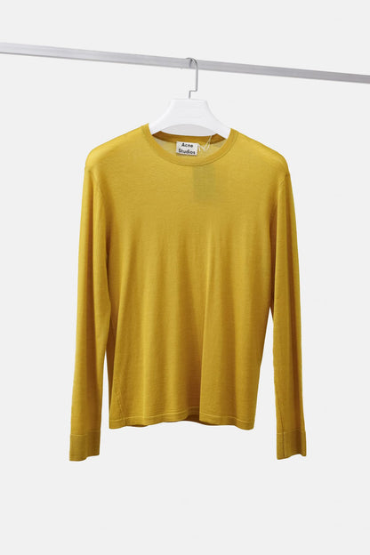 Acne Studios Mustard Yellow Merino Sweater