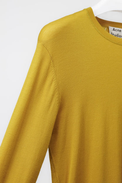 Acne Studios Mustard Yellow Merino Sweater