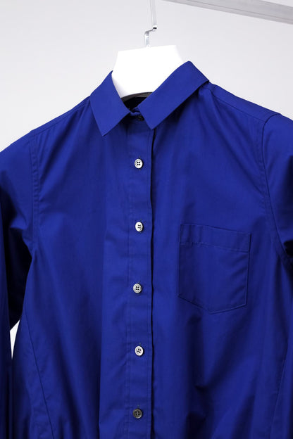 Sacai Luck Blue Drawstring Button Up Shirt