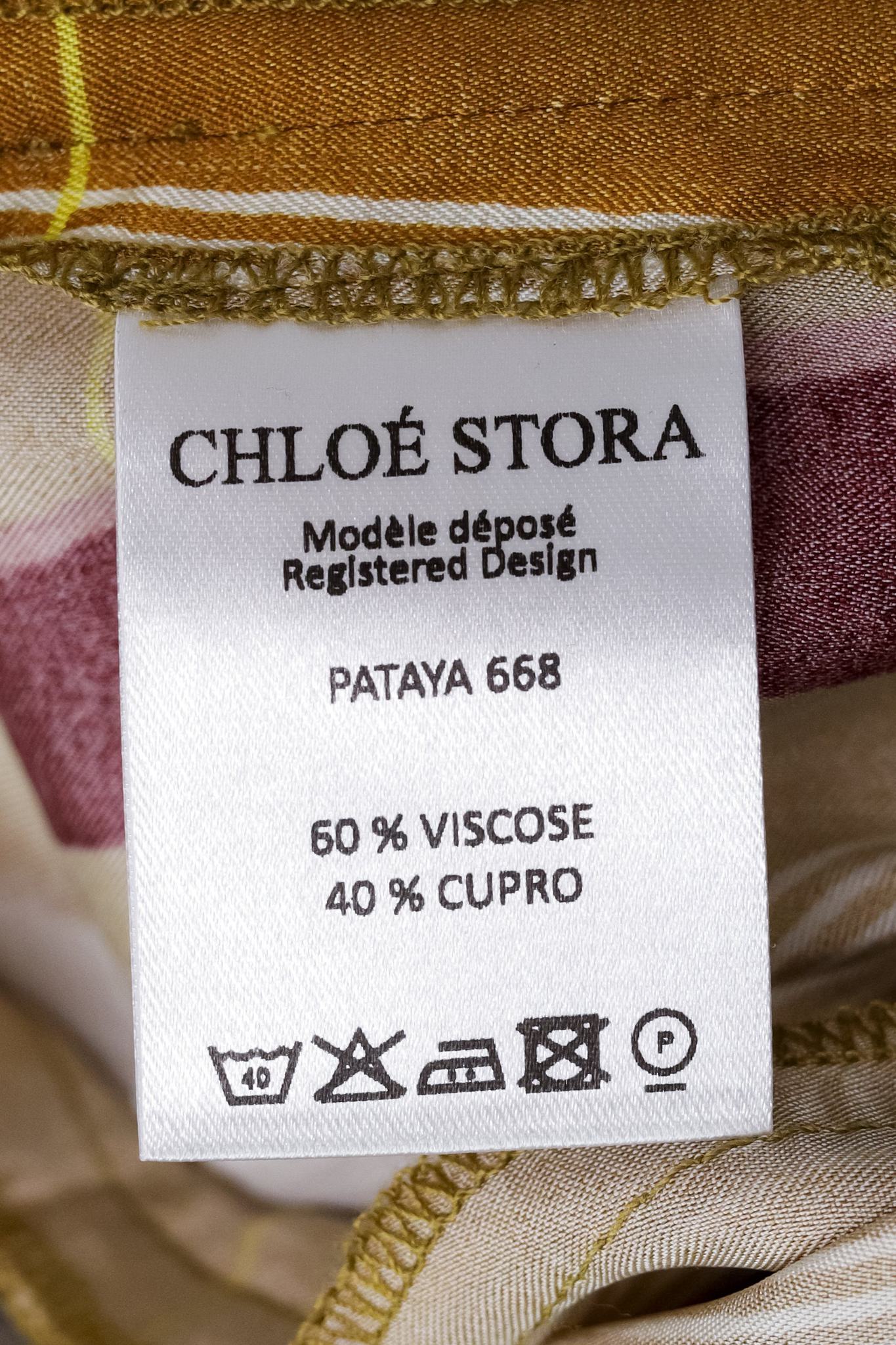 Chloé Stora Pataya Striped Satin Pants