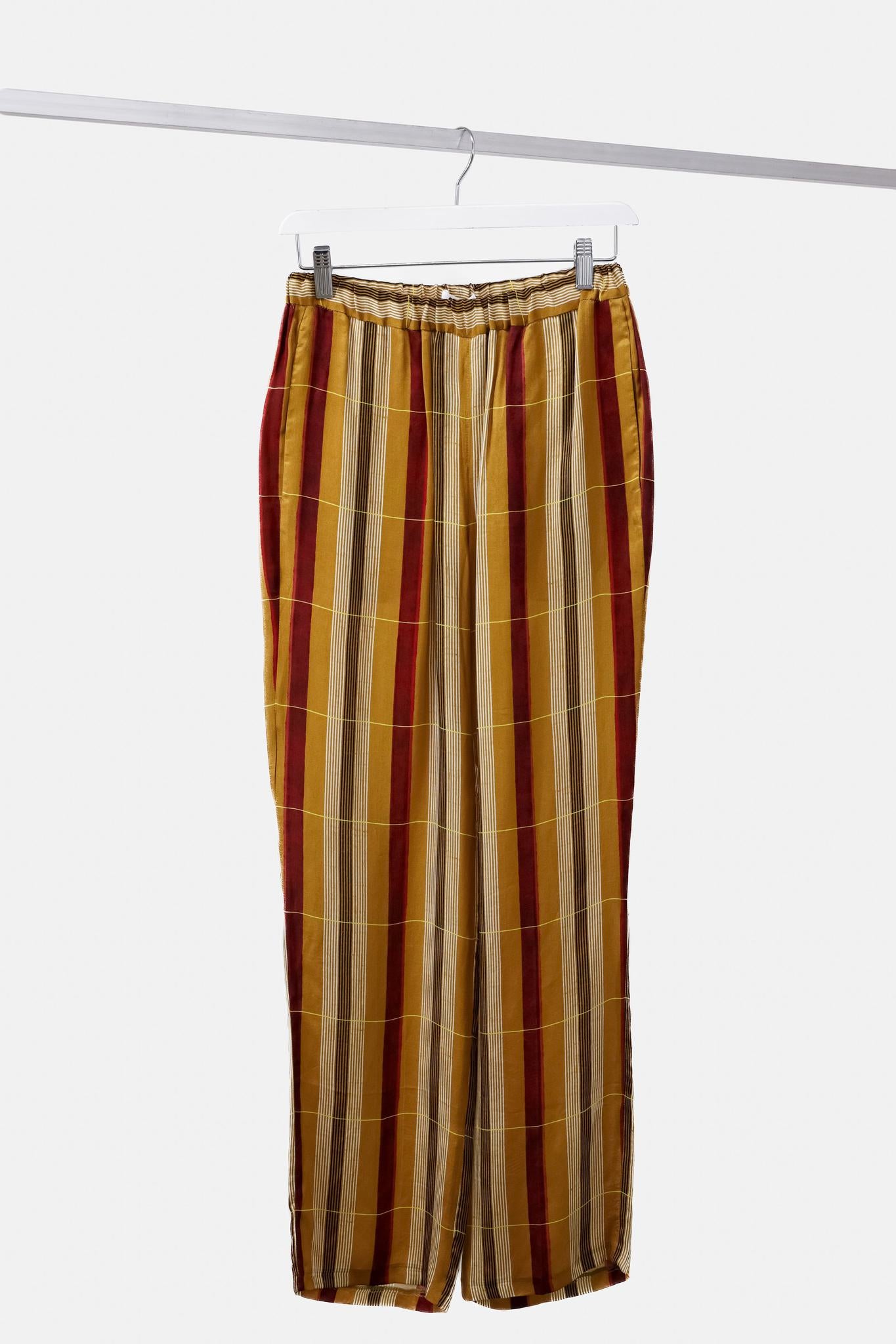 Chloé Stora Pataya Striped Satin Pants