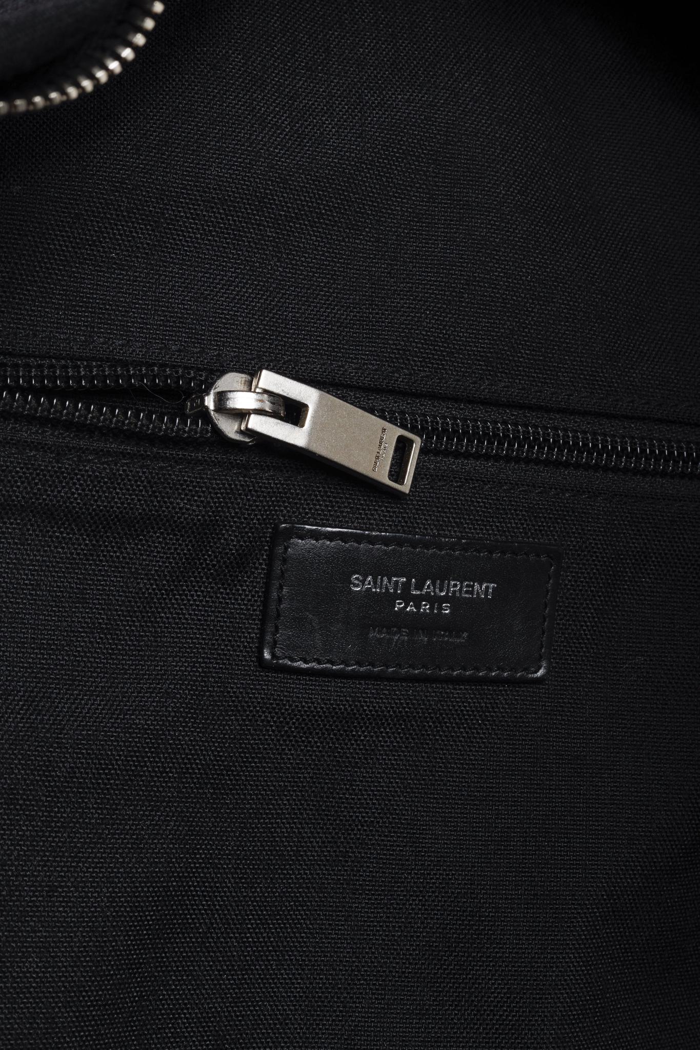 Saint Laurent Sunset and Denim Black City Backpack