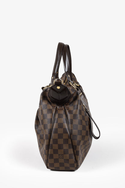 Louis Vuitton Damier Ebene Evora MM Shoulder Bag