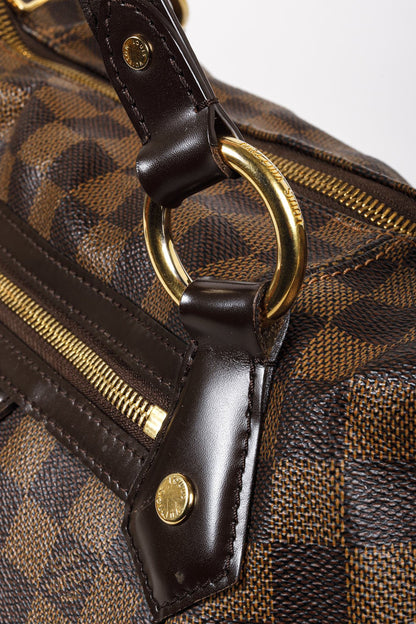 Louis Vuitton Damier Ebene Evora MM Shoulder Bag