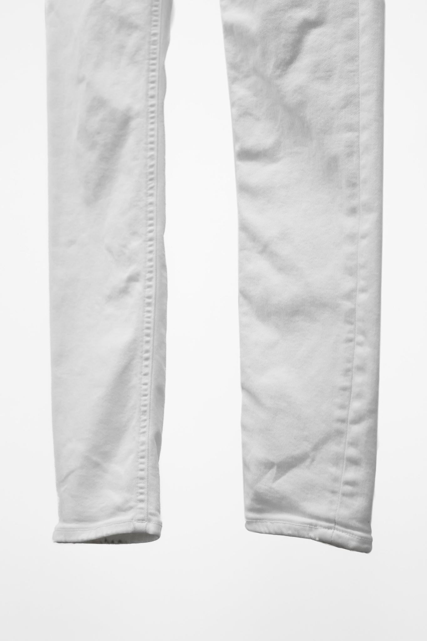 Acne Studios Skin 5 White Vintage Skinny Jeans