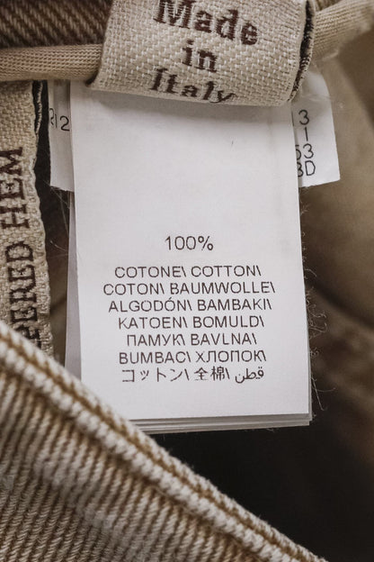 Brunello Cucinelli Tan Denim Monilo The Boyish Jeans
