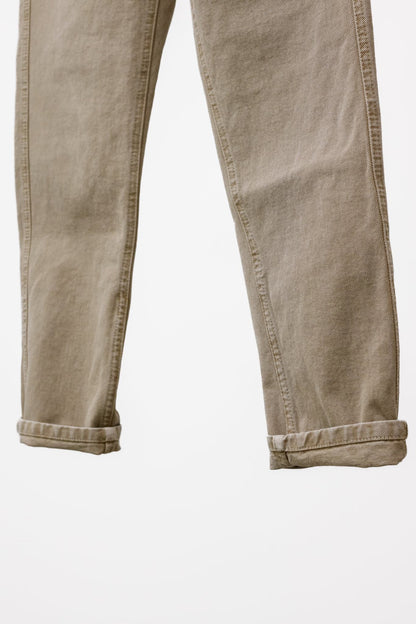 Brunello Cucinelli Tan Denim Monilo The Boyish Jeans