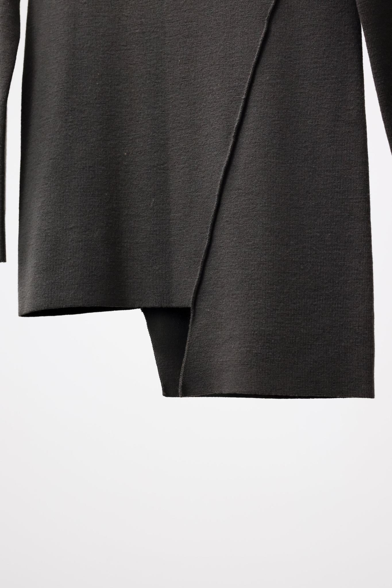 Annette Gortz AW/12 Flory Grey Asymmetrical Wool Sweater