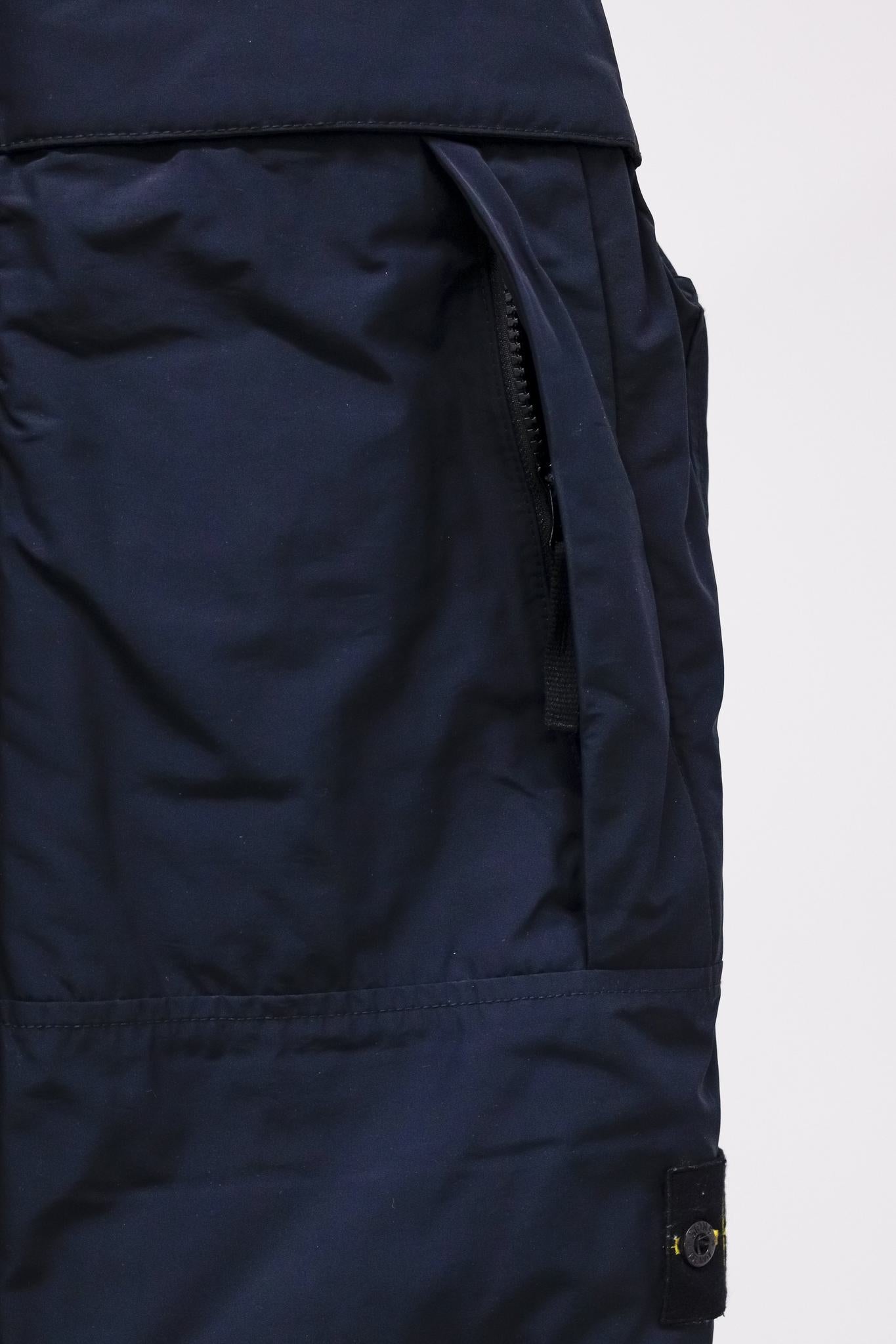 Stone Island Navy Micro Reps Down Vest