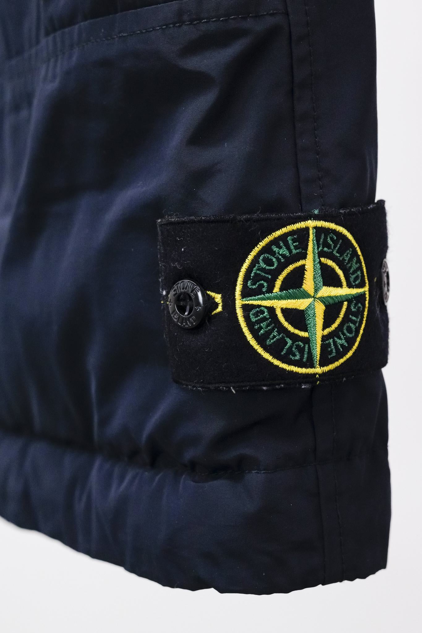 Stone Island Navy Micro Reps Down Vest