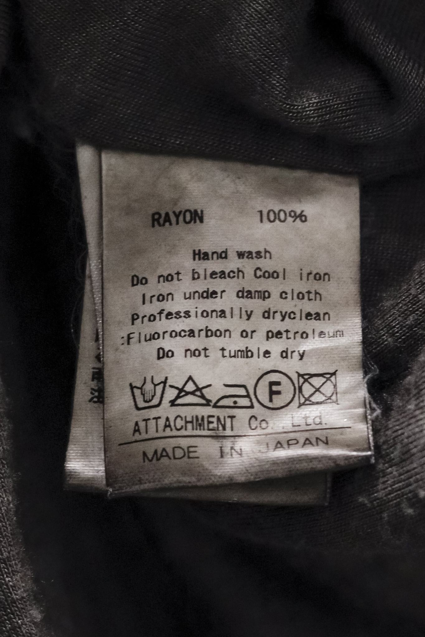 Attachment Kazuyuki Kumagai Grey Stole Cardigan