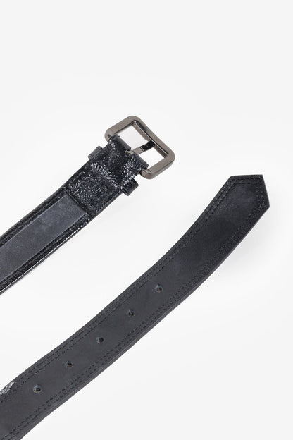 Burberry Black Nova Check Belt