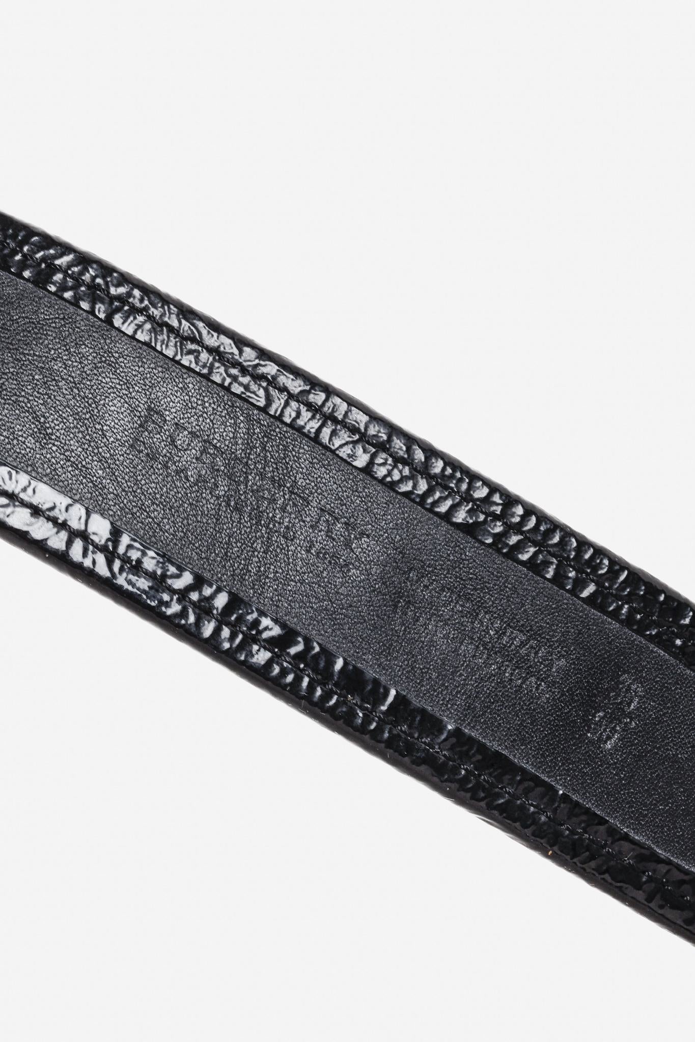 Burberry Black Nova Check Belt