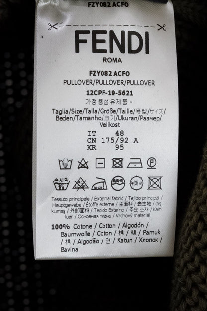 Fendi Patchwork Knit Sweater