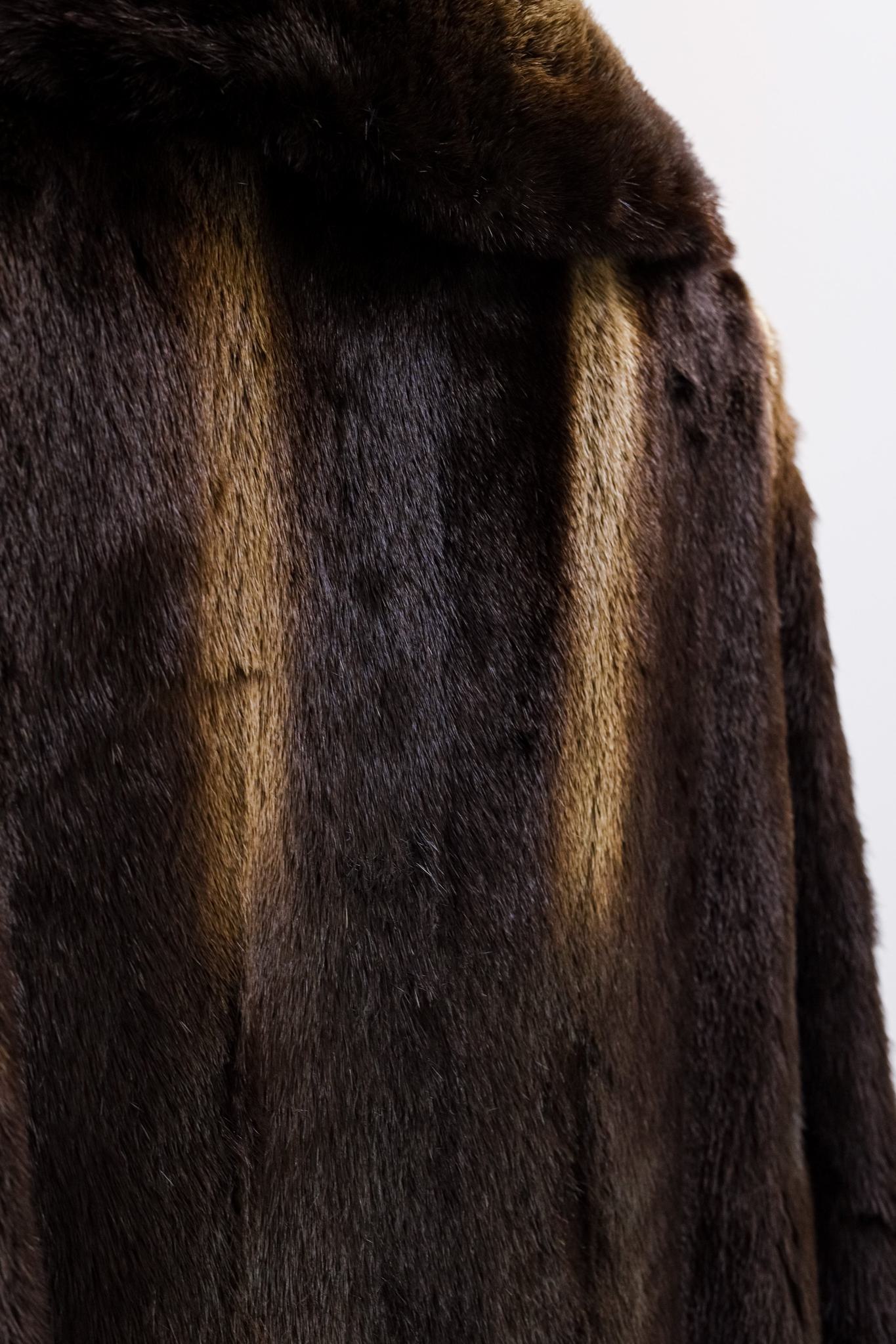 Hurtig Brown Beaver Overcoat