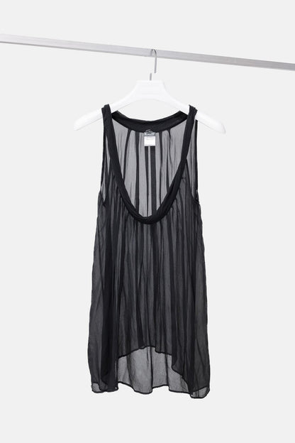 Kristensen Du Nord Black Sheer Tank