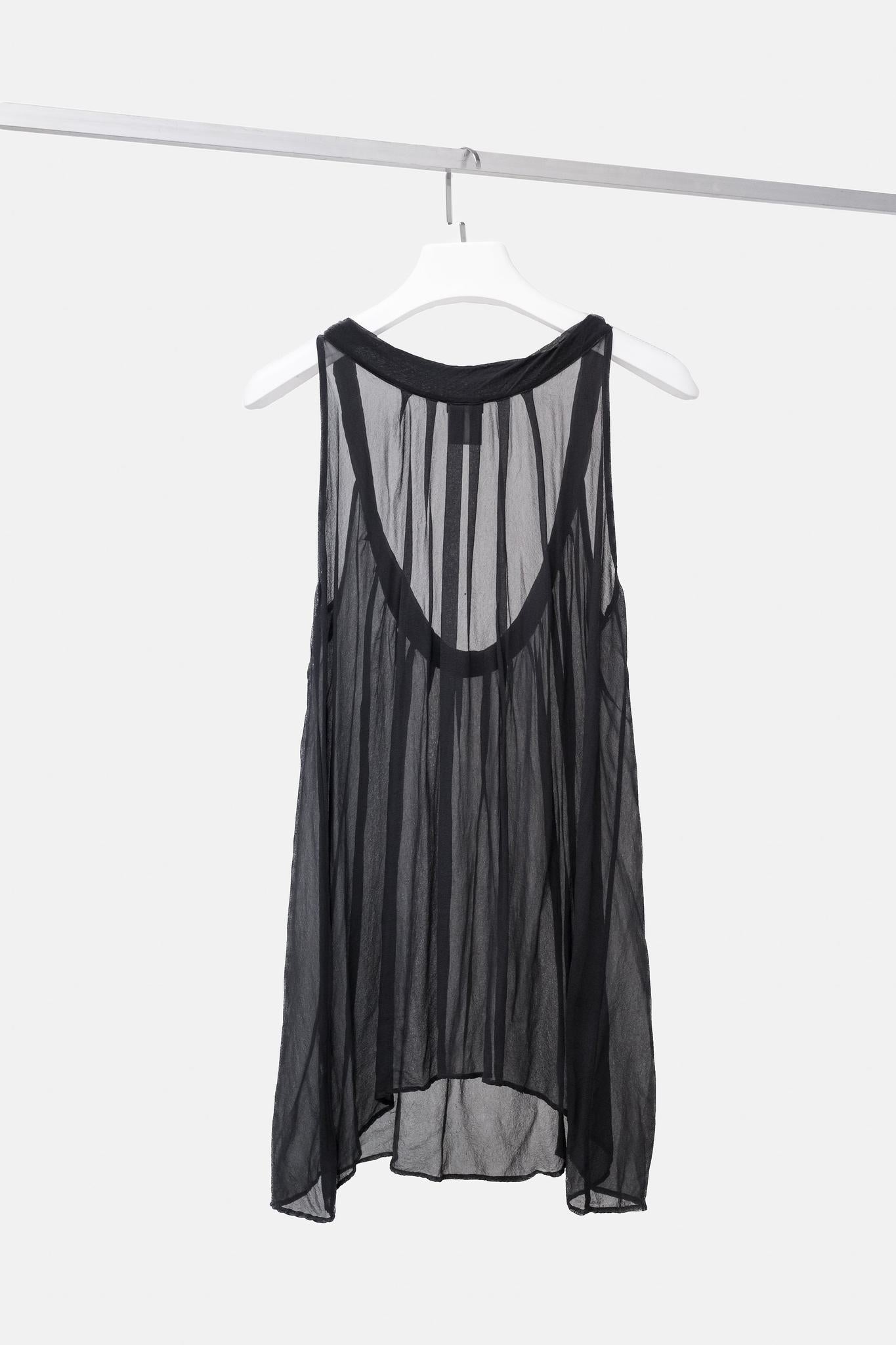 Kristensen Du Nord Black Sheer Tank