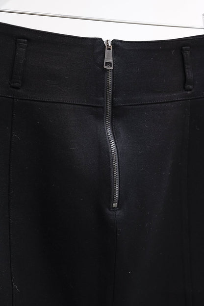 Burberry Black Stretch Pencil Skirt