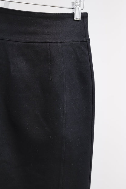 Burberry Black Stretch Pencil Skirt